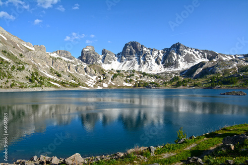 Board z aluminiowym obramowaniem Lac d'allos