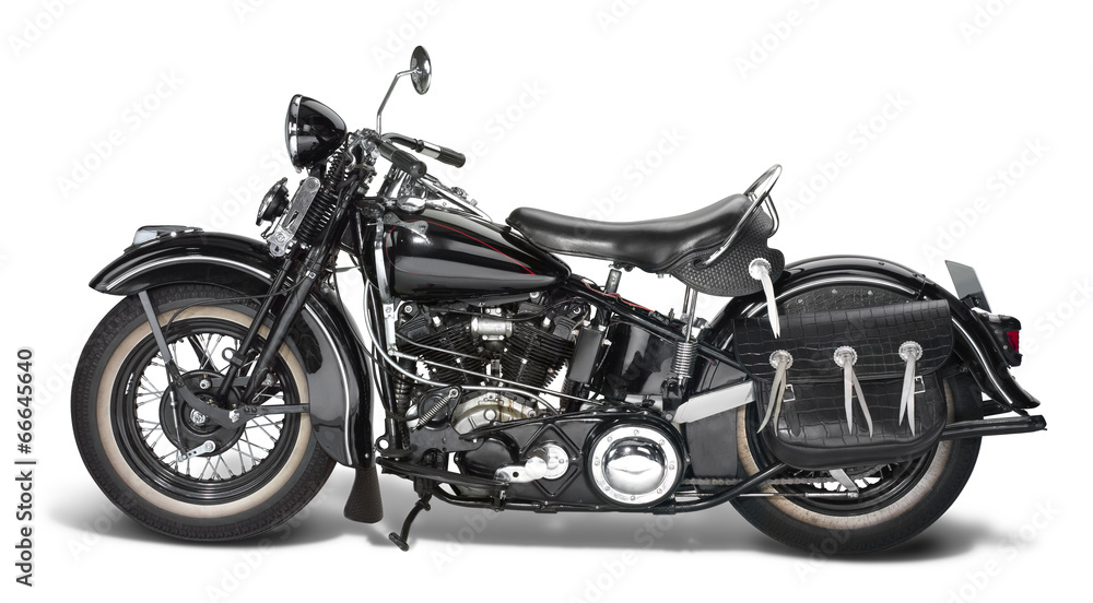 stary-klasyczny-motocykl-w-stylu-vintage