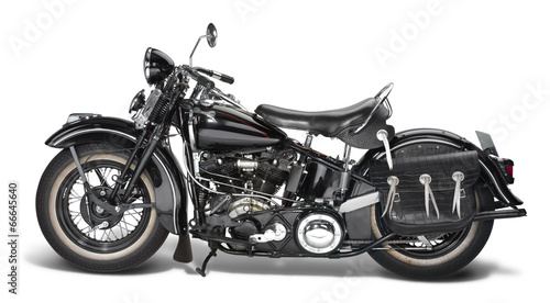 Naklejka na kafelki vintage motorbike