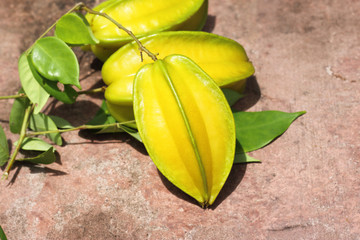 Wall Mural - star fruit