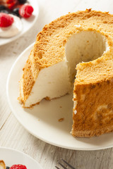 Canvas Print - Homemade Angel Food Cake