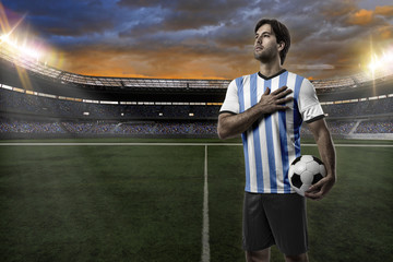 Wall Mural - Argentinian soccer player