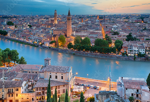 Naklejka nad blat kuchenny Verona, Italien