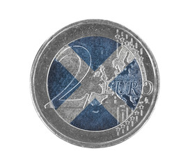 Euro coin, 2 euro