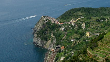 Sticker - Cinque Terre Corniglia vid 04