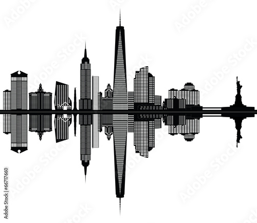 Tapeta ścienna Panoramę Nowego Jorku