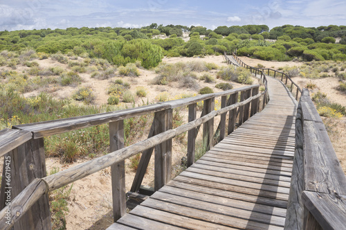 Obraz w ramie Beach of Huelva