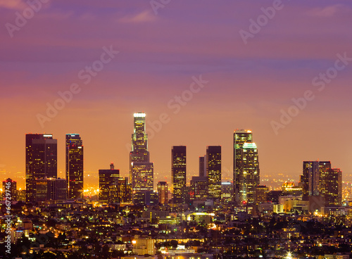 Naklejka samoprzylepna Los angeles