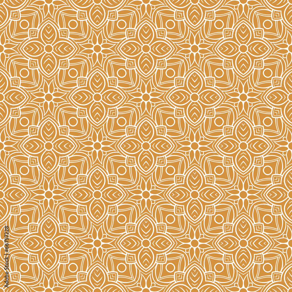 vintage orange pattern Stock Vector | Adobe Stock