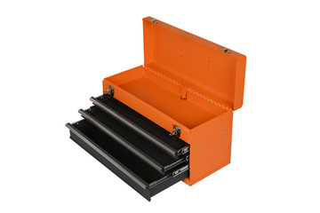 orange tool box