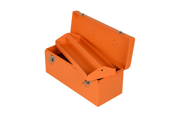 orange tool box