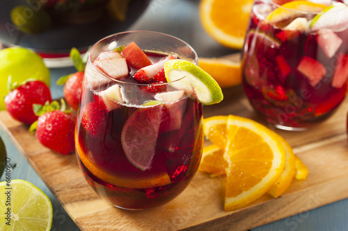 Fotomural Homemade Delicious Red Sangria