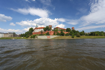 Sticker - Kraków - Panorama - Wawel