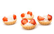 Tasty tartlet with strawberries