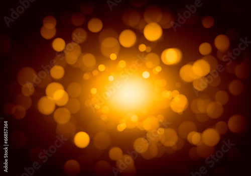 Naklejka samoprzylepna Światła bokeh