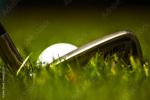 Obraz na płótnie canvas czteroczęściowy "tetraptyk" Golf