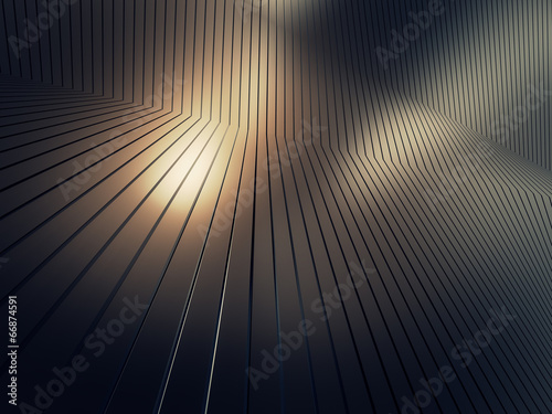 Tapeta ścienna Błyszcząca metalowa płytka