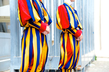 Swiss Vatican Guards, Rome, Italy