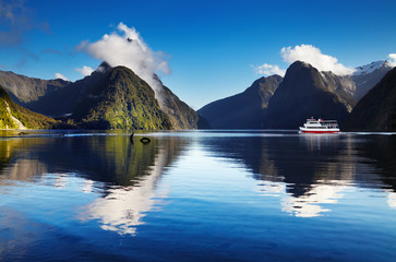 Sticker - Milford Sound, New Zealand