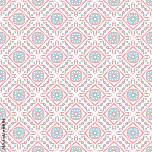 Obraz na płótnie canvas dwuczęściowy "dyptyk" Tribal ethnic seamless pattern. 