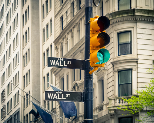 Tapeta ścienna Wall Street, New York