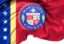 Flag Of Maricopa County, USA.
