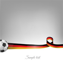 Germany Background With Soccer Ball