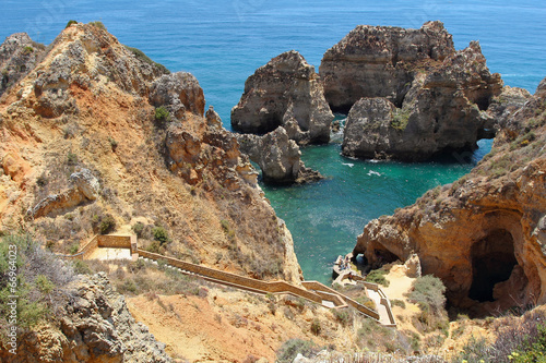 Fotoboard na płycie Ponta da pietade in algarve
