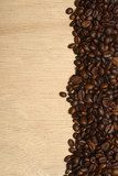 Fototapeta Panele - Vertical coffee beans