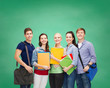 © Syda Productions - group of smiling students standing