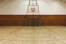 Retro Indoor Gymnasium