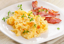 Scrambled Eggs And Bacon