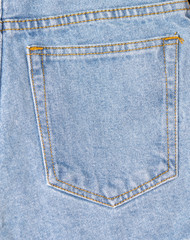 Wall Mural - Jeans pocket