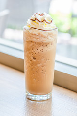 Canvas Print - Mocha coffee frappe