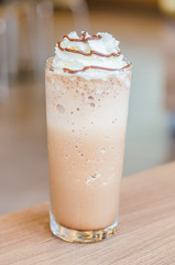 Canvas Print - Mocha coffee frappe