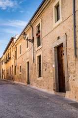 Poster - street in Segovia, Spain