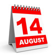 Calendar. 14 August.