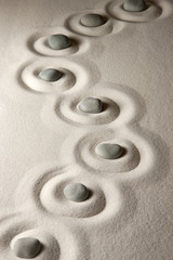 Wall Mural - Zen stones