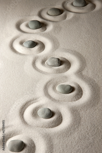 Naklejka na szybę Zen stones