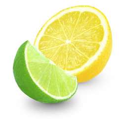 Wall Mural - lemon and lime