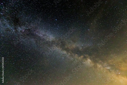 Naklejka samoprzylepna Nocne niebo