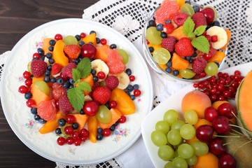 Wall Mural - Fruit salad