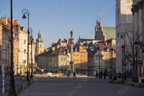 Obraz na płótnie canvas dwuczęściowy "dyptyk" Plac zamkowy