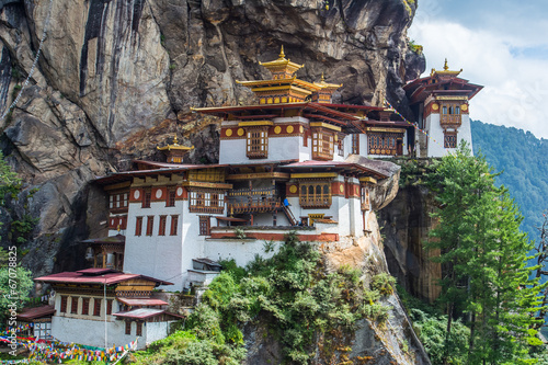 Cuadros en Lienzo Taktsang Palphug Monasterio Paro Bhután