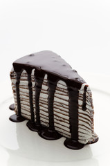 Poster - chocolate crepe cake