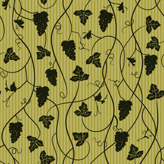 grape seamless pattern, wallpaper