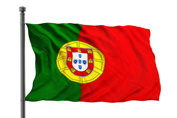 Wall Mural - Flag of portugal