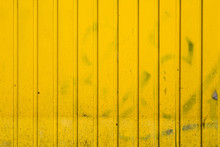 Old Yellow Wood Plank Background
