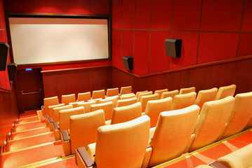 Wall Mural - Movie Theater Seats