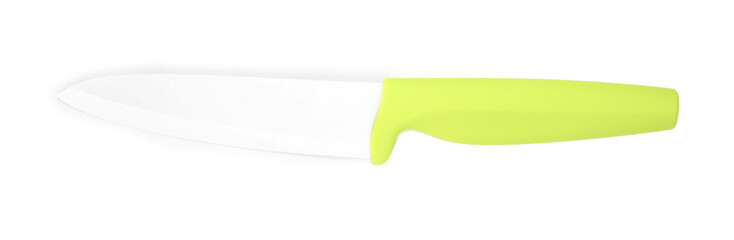 Kitchen knife isolated on white